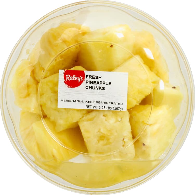 Raley'S Fresh Pineapple Chunks