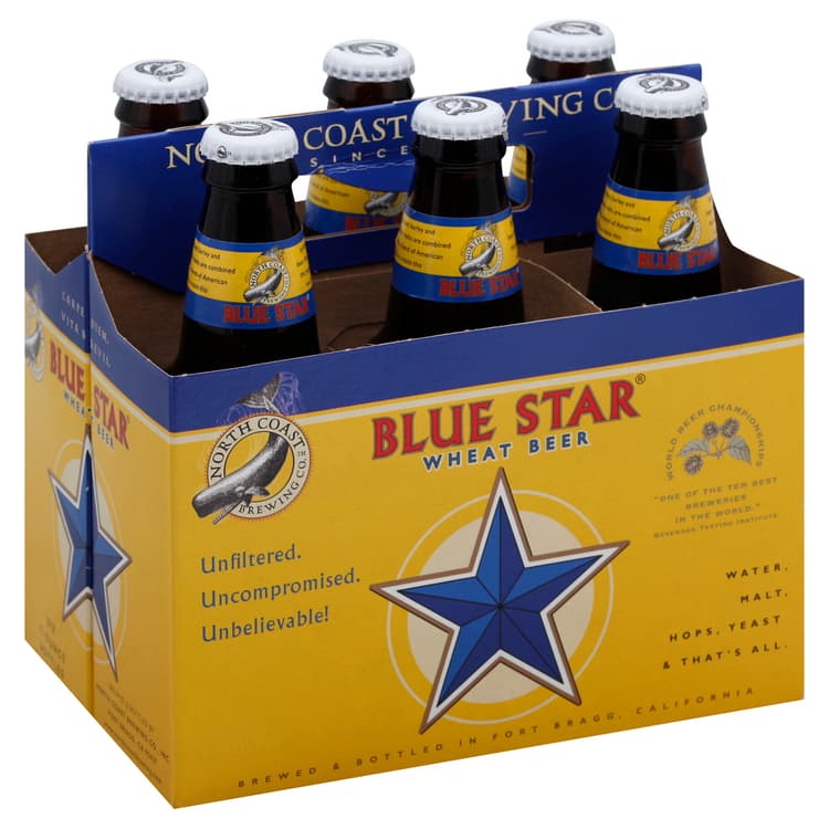 North Coast Brewing Blue Star Beer, Wheat