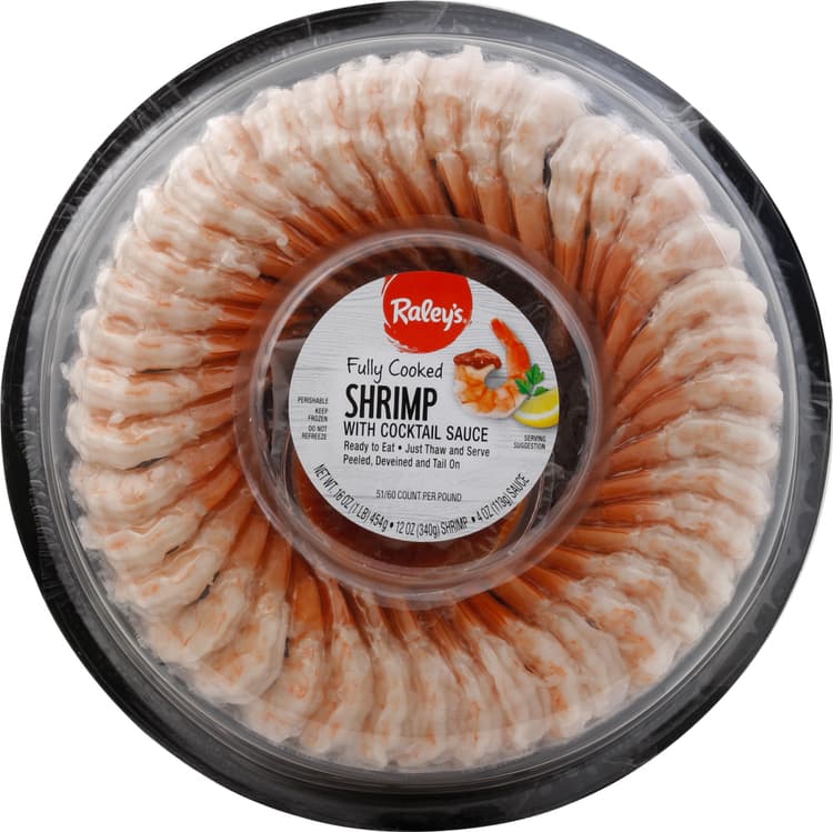 Raley'S Shrimp With Cocktail Sauce