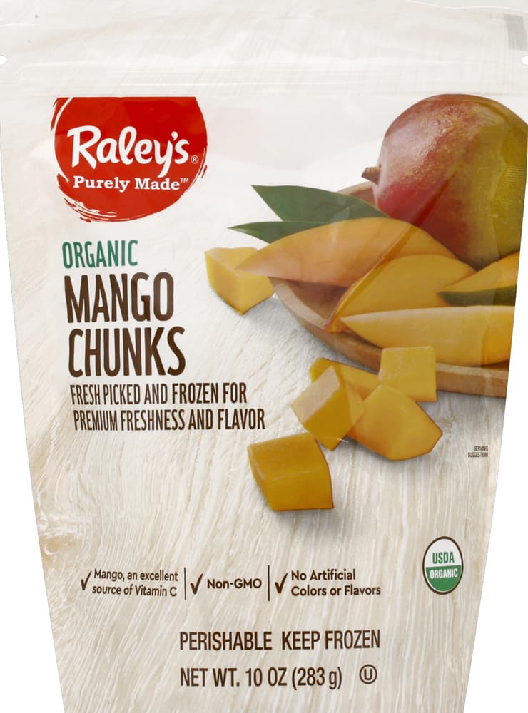 Raley'S Purely Made Organic Mango Chunks