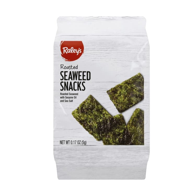 Raley'S Roasted Seaweed Snacks