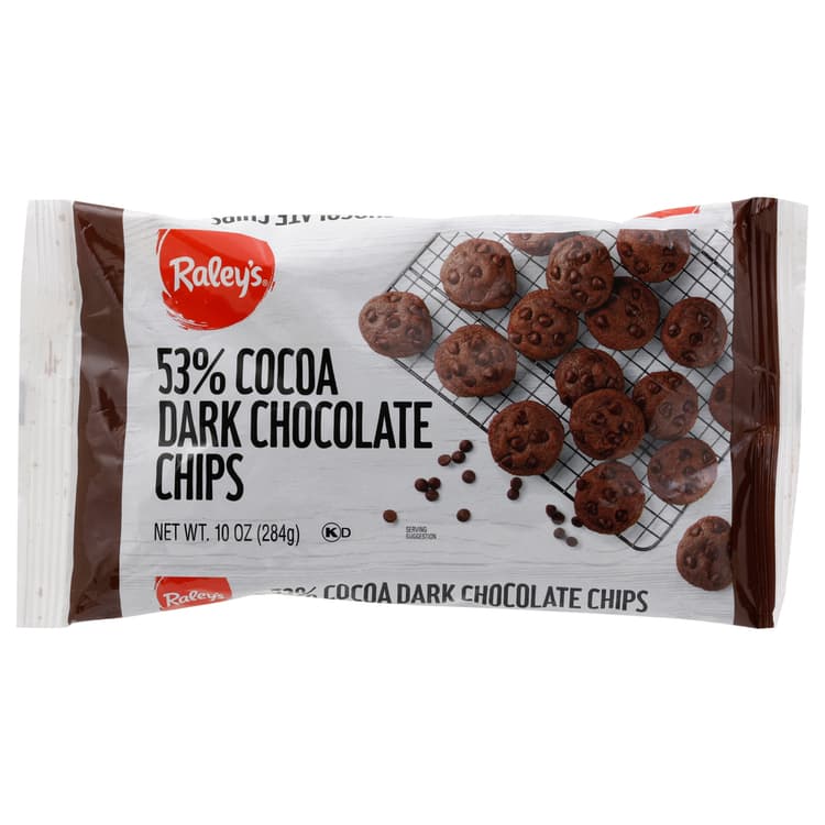 Raley'S 53% Cocoa Dark Chocolate Chips