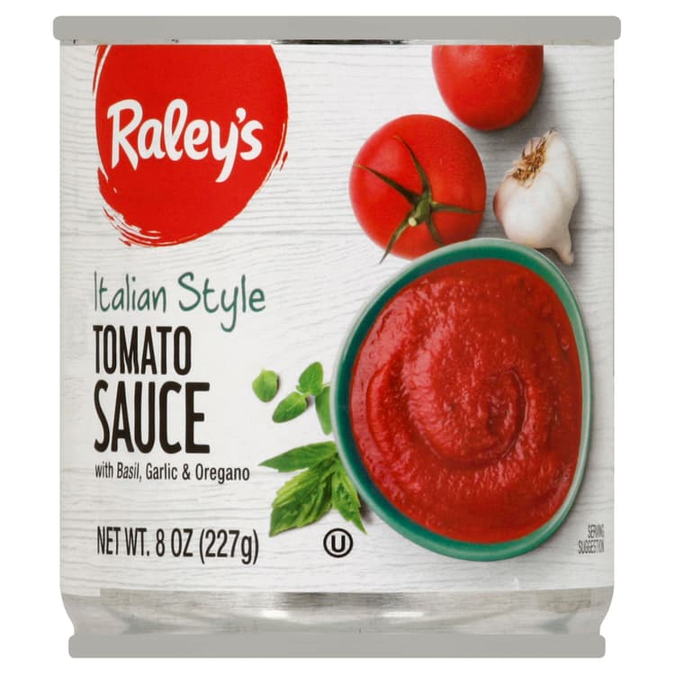 Raley'S Italian Style Tomato Sauce With Basil Garlic & Oregano