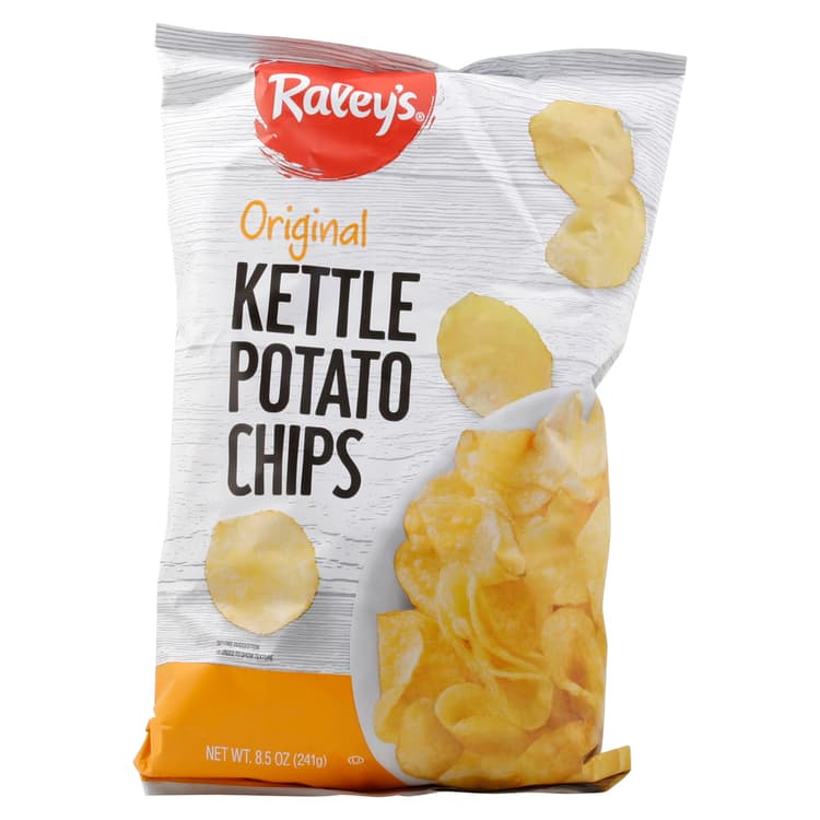 Raley'S Potato Chips, Original, Kettle
