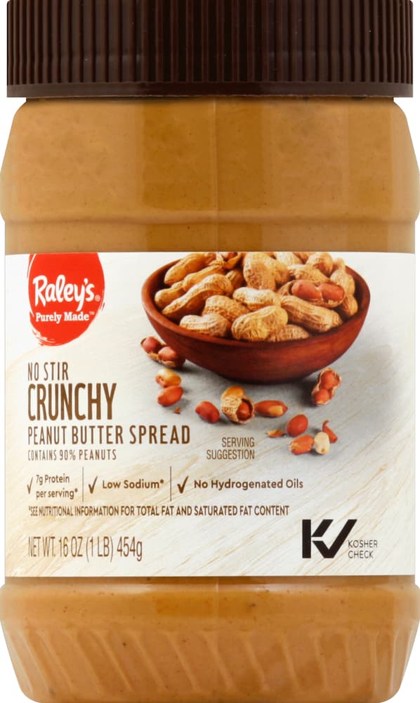 Raley'S Purely Made Crunchy Peanut Butter