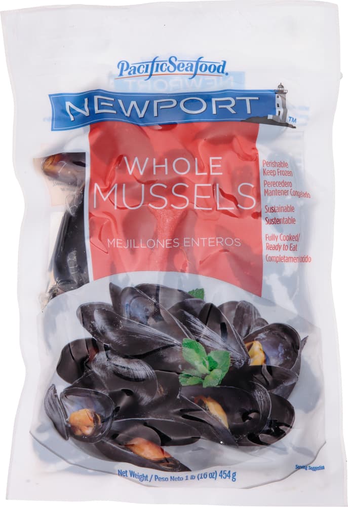 Pacific Seafood Newport Mussels, Whole