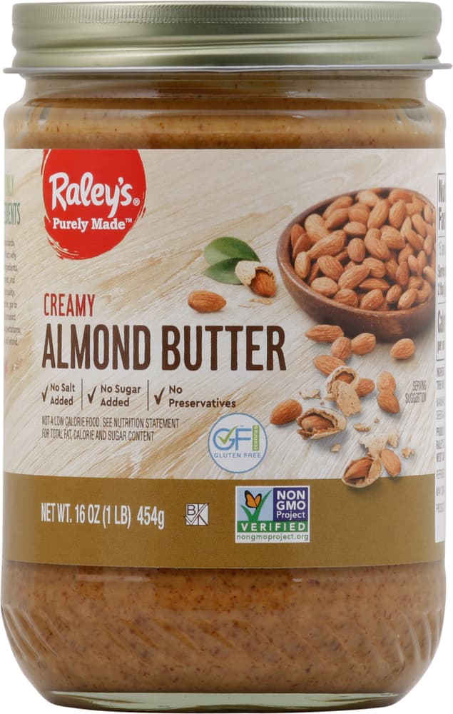 Raley'S Purely Made Creamy Almond Butter