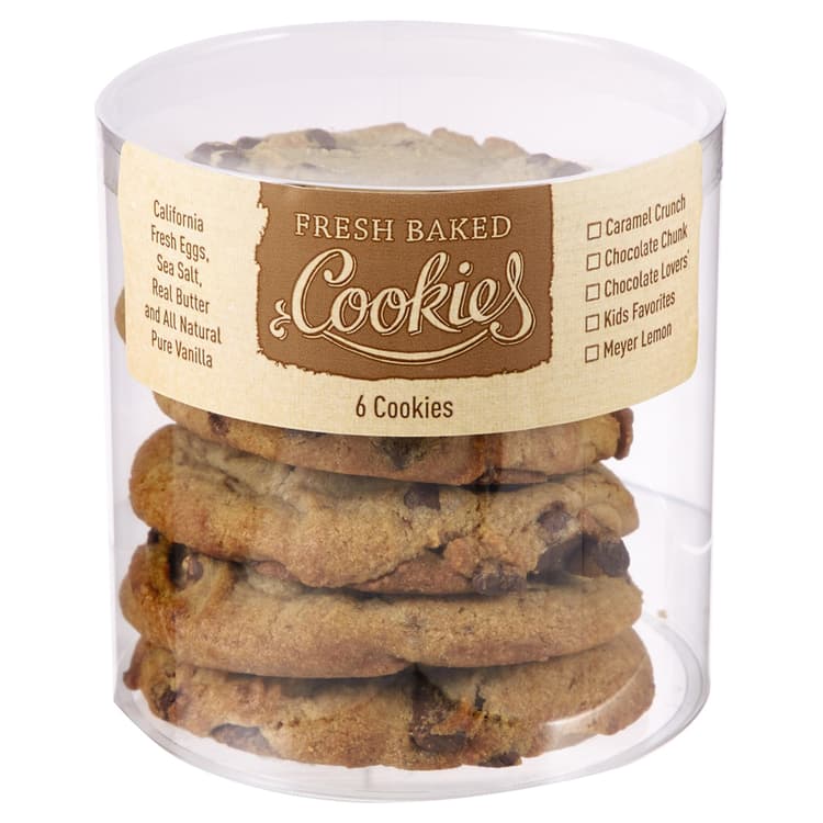 Raley'S All Butter Jumbo Chocolate Chunk Cookies