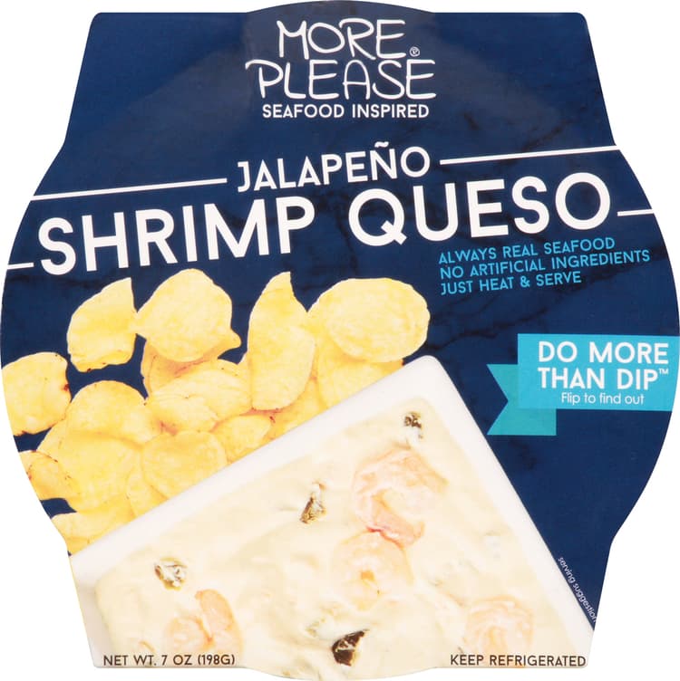 More Please Shrimp Queso, Jalapeno
