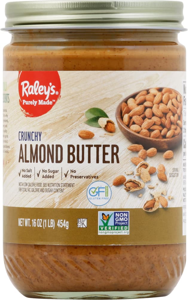 Raley'S Purely Made Crunchy Almond Butter
