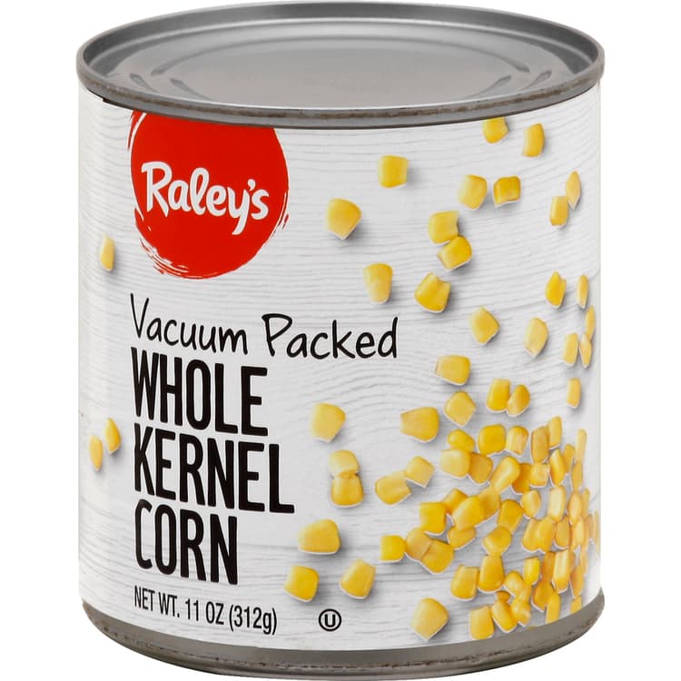 Raley'S Vacuum Packed Whole Kernel Corn