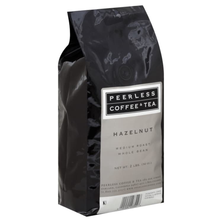 Peerless Coffee, Whole Bean, Hazelnut, Medium Roast