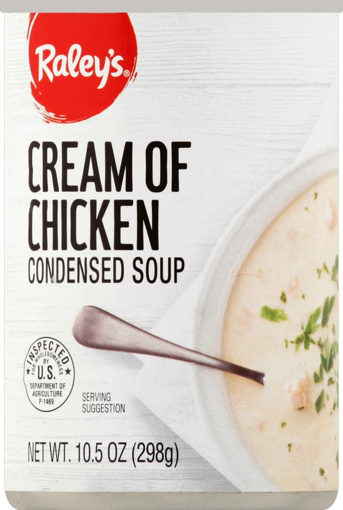 Raley'S Cream Of Chicken Condensed Soup
