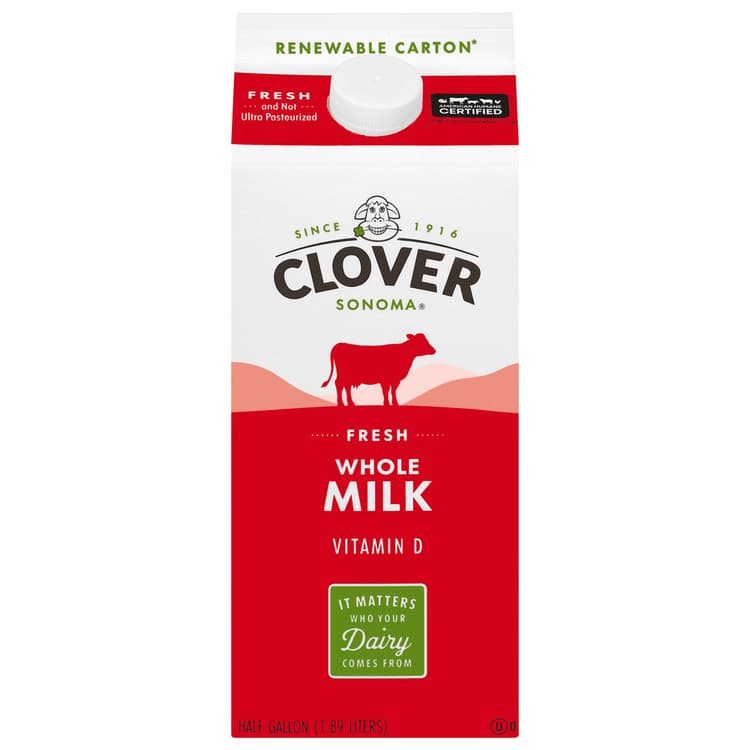 Clover Sonoma Milk, Whole