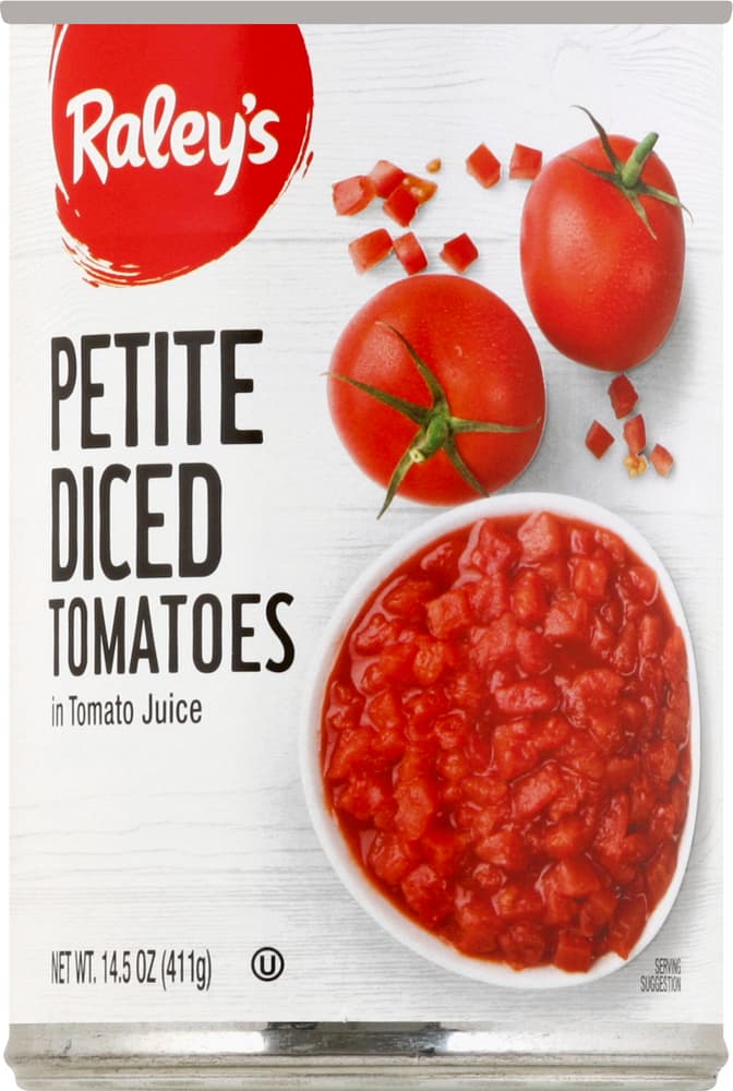 Raley'S Petite Diced Tomatoes