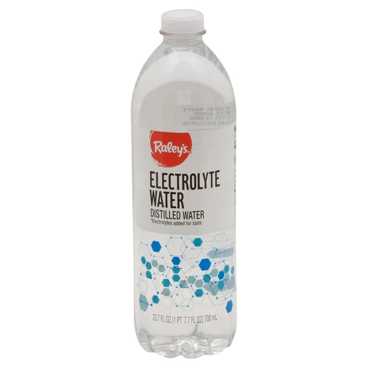 Raley'S Distilled Electrolyte Water