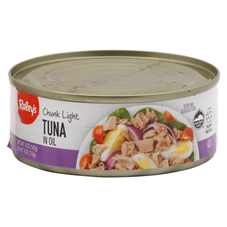 Raley'S Chunk Light Tuna In Oil