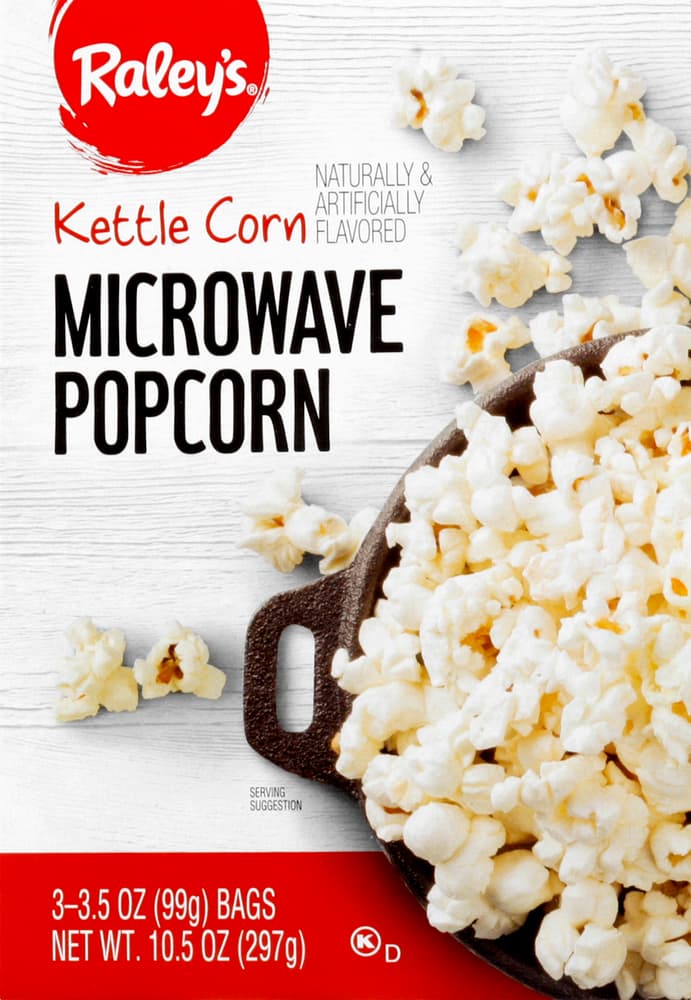 Raley'S Popcorn, Microwave, Kettle Corn