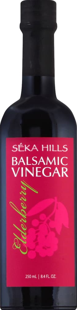 Seka Hills Vinegar, Balsamic, Elderberry