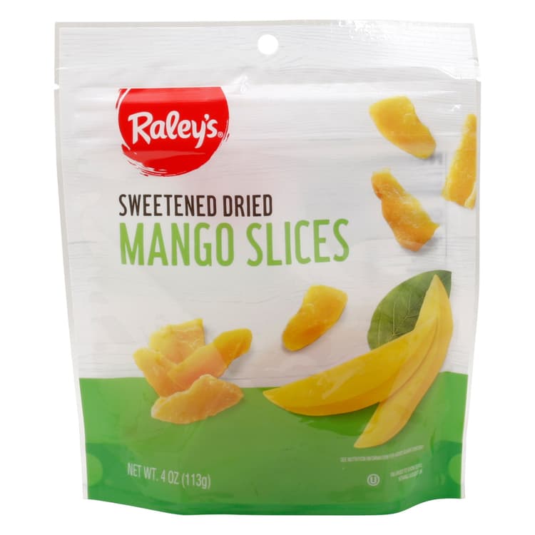 Raley'S Sweetened Dried Mango