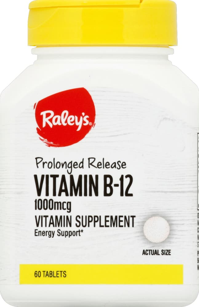 Raley'S Vitamin B-12, Prolonged Release, 1000 Mcg