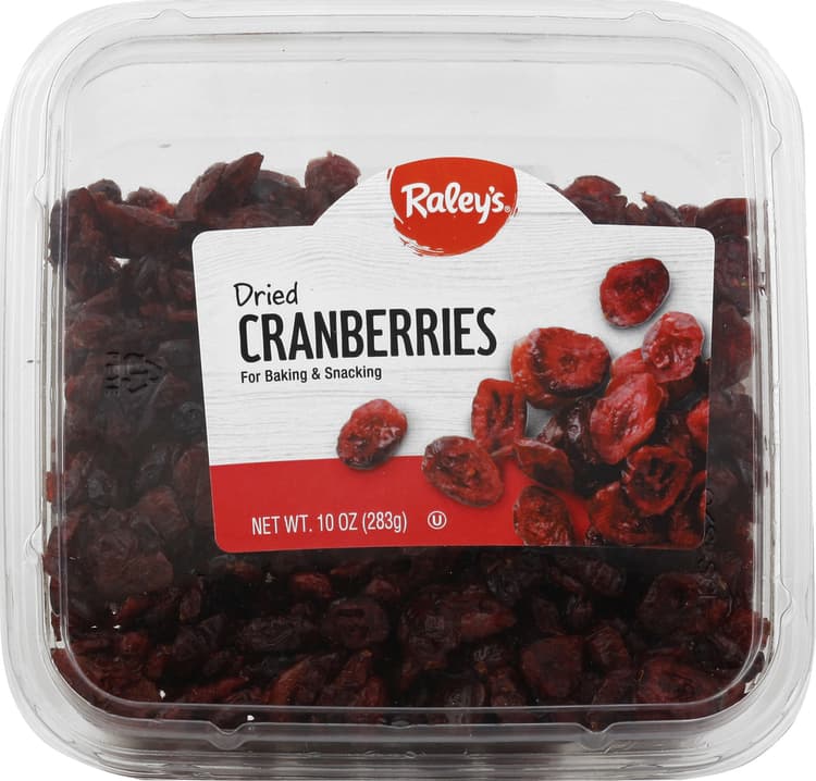 Raley'S Cranberries, Dried