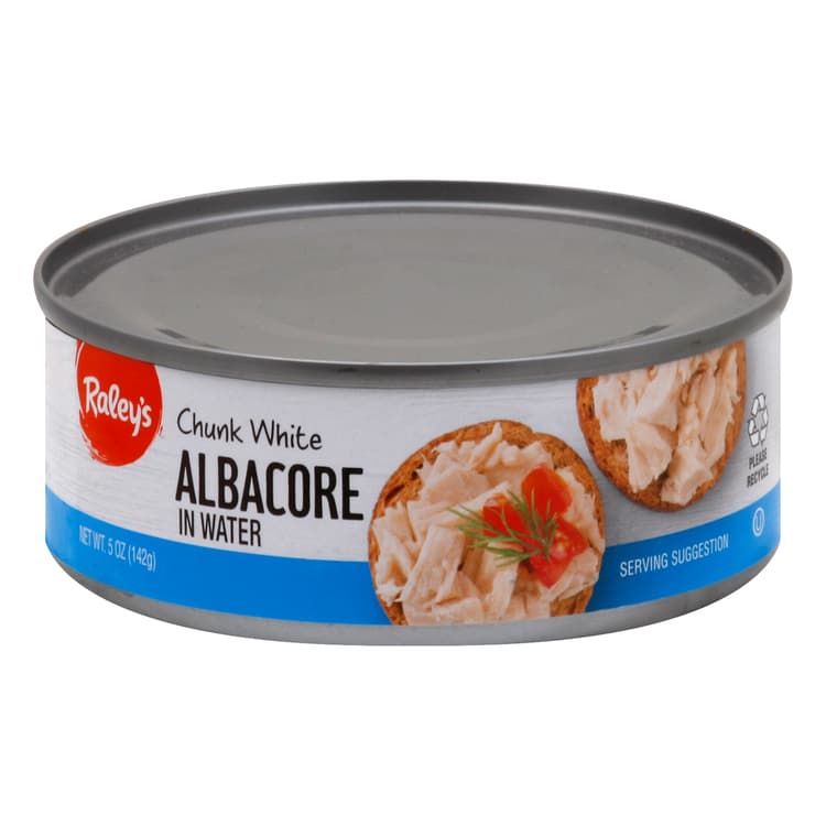 Raley'S Albacore, In Water, Chunk White