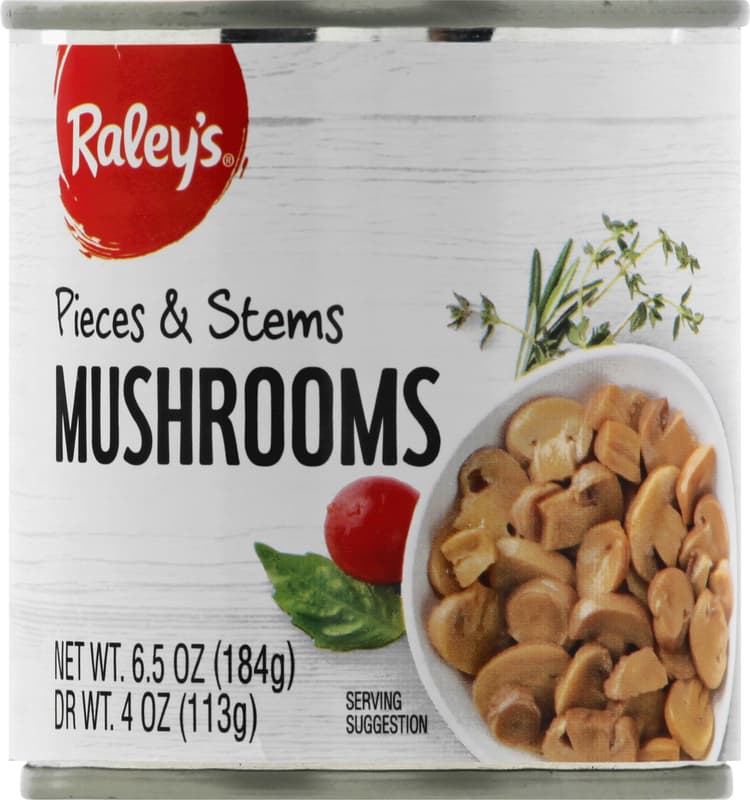 Raley'S Mushroom Pieces & Stems