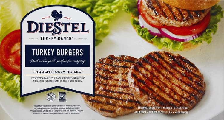 Diestel Turkey Burgers