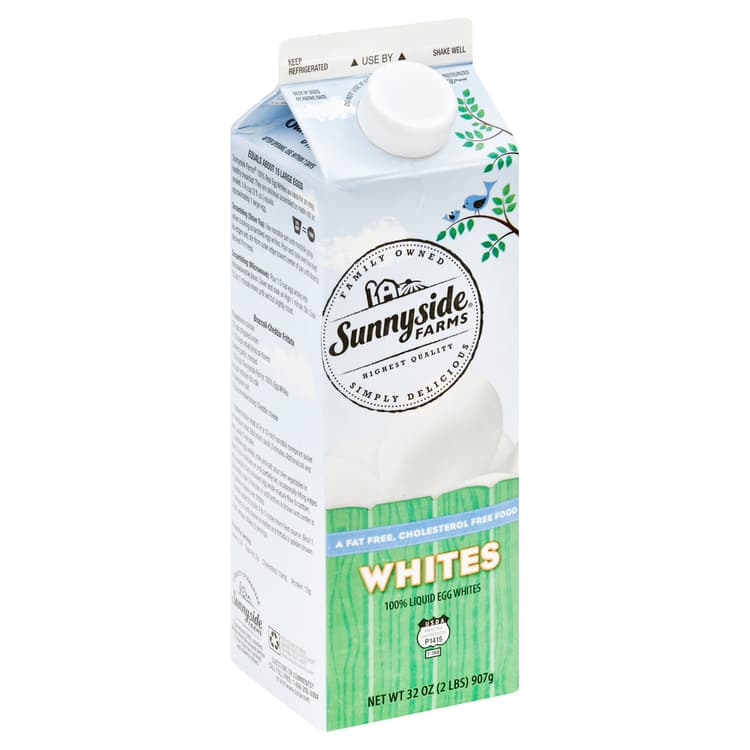 Sunnyside Farms Egg Whites, 100% Liquid