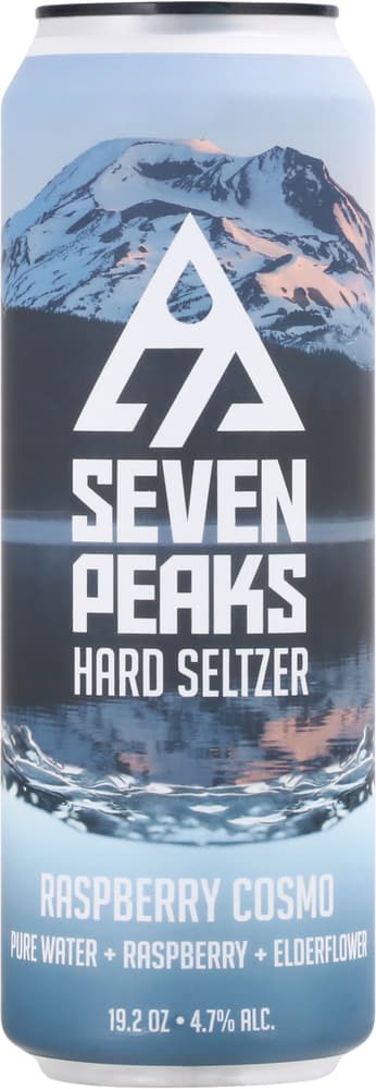 Seven Peaks Hard Seltzer, Raspberry Cosmo