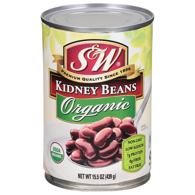 S&W Kidney Beans, Organic