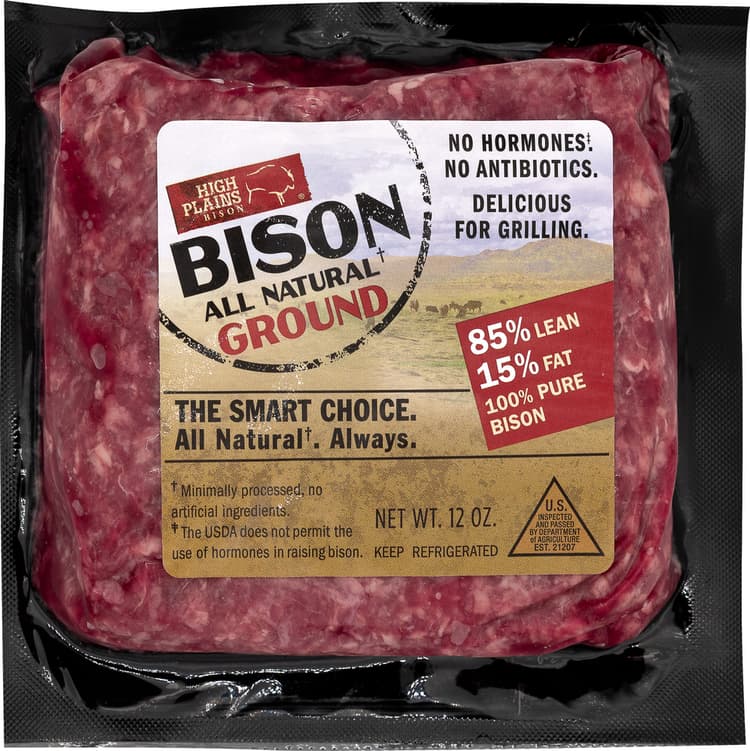 High Plains Bison Bison, Ground, 85/