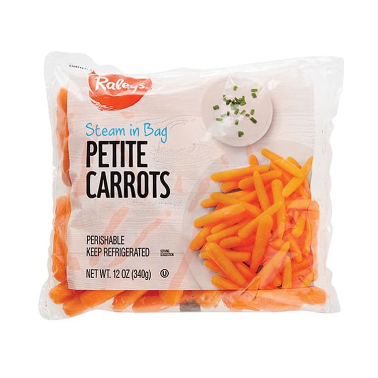 Raleys Steam In Bag Petite Carrots