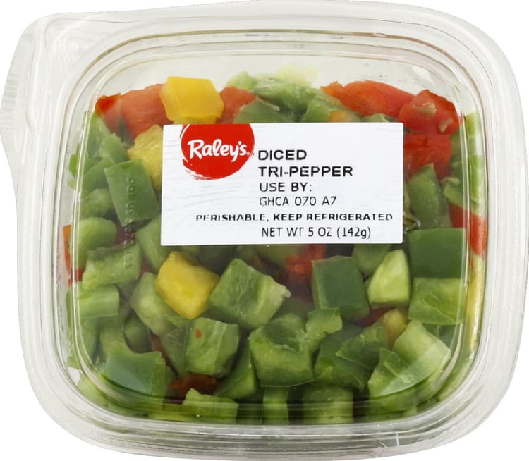 Raley'S Tri-Pepper, Diced