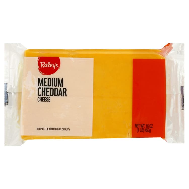 Raley'S Medium Cheddar Cheese