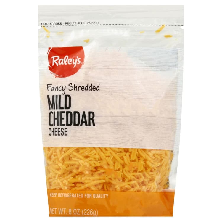 Raley'S Fancy Shredded Mild Cheddar Cheese
