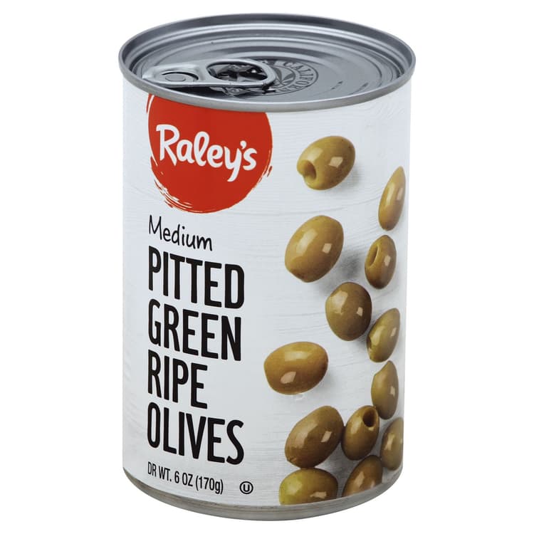 Raley'S Medium Pitted Green Olives