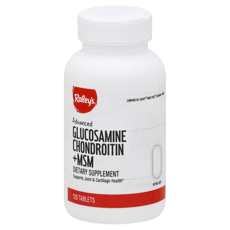 Raley'S Glucosamine Chondroitin + Msm, Advanced