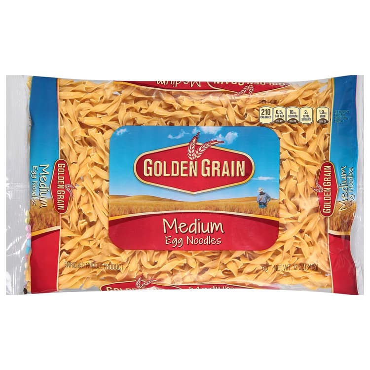 Golden Grain Egg Noodles, Medium