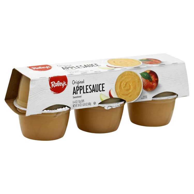 Raley'S Original Sweetened Applesauce
