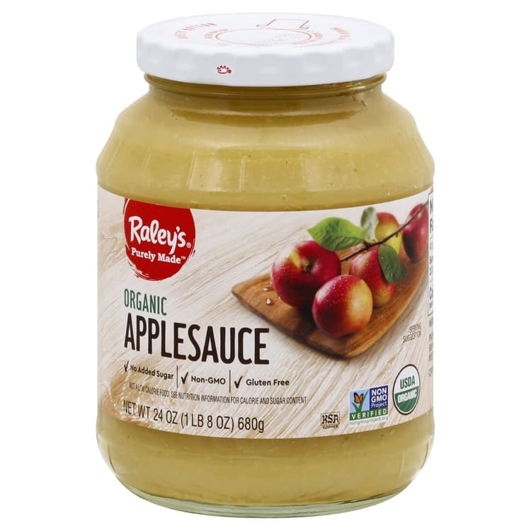Raley'S Purely Made Organic Applesauce