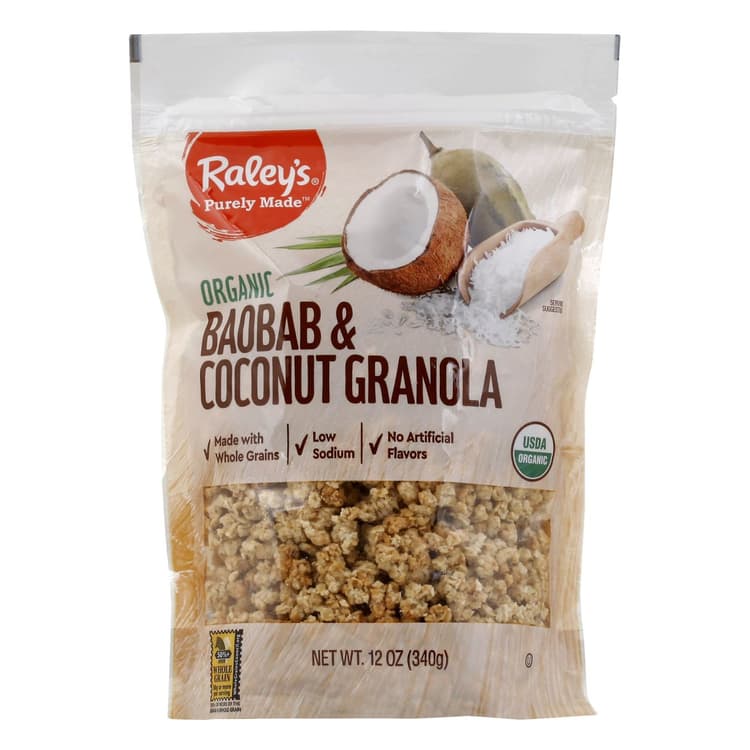 Raley'S Purely Made Organic Baobab & Coconut Granola