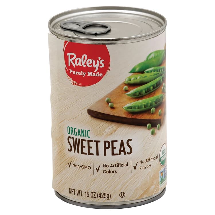 Raley'S Purely Made Organic Sweet Peas