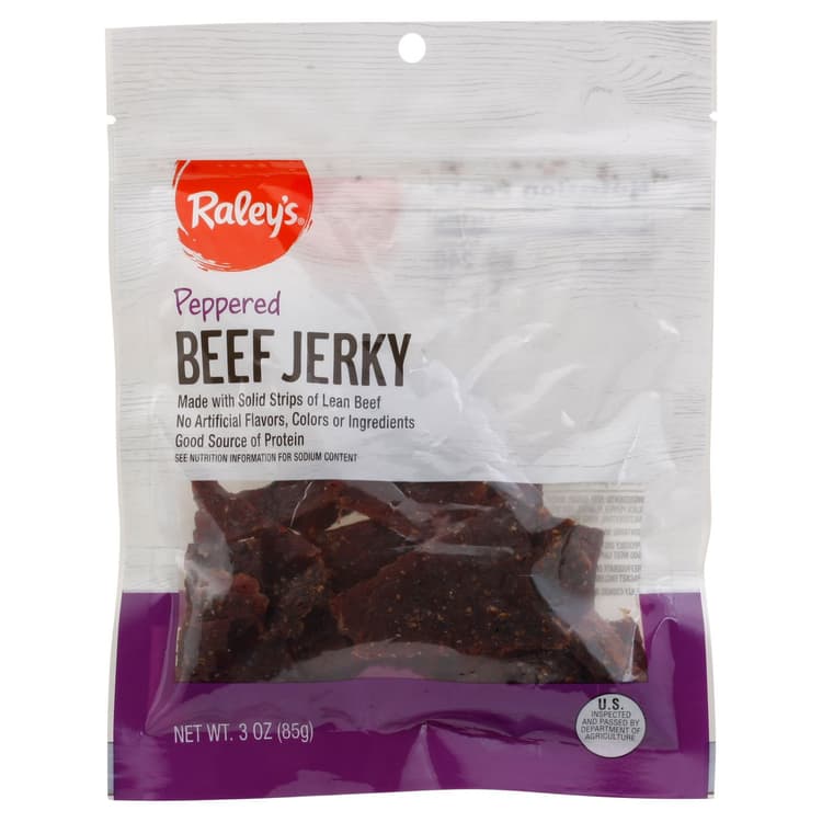 Raley'S Peppered Beef Jerky