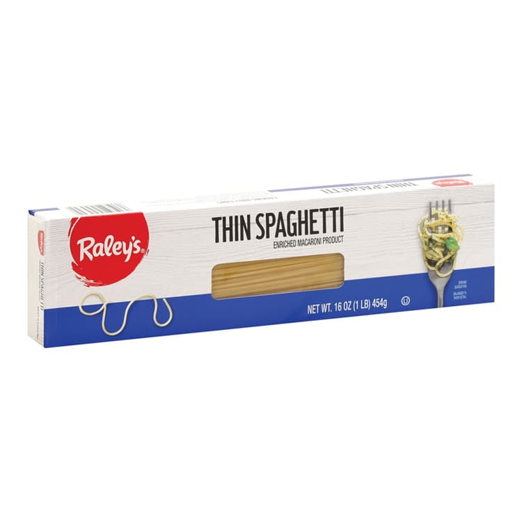 Raley'S Thin Spaghetti Pasta