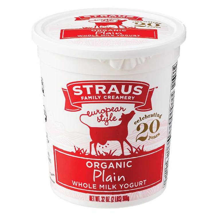 Straus Family Creamery Yogurt Plain