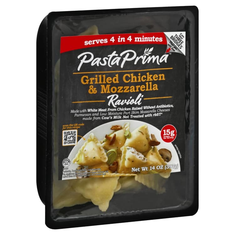Pasta Prima Grilled Chicken And Mozzarella Ravioli