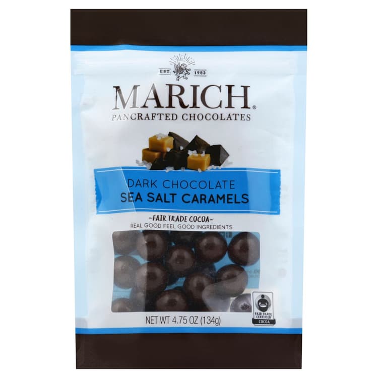 Marich Sea Salt Caramels, Dark Chocolate