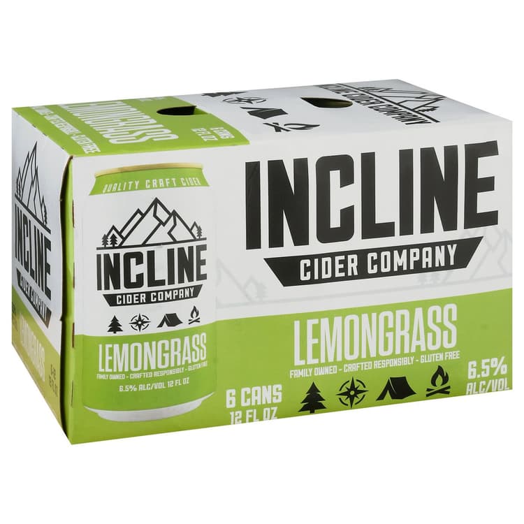 Incline Cider Company Beer, Lemongrass